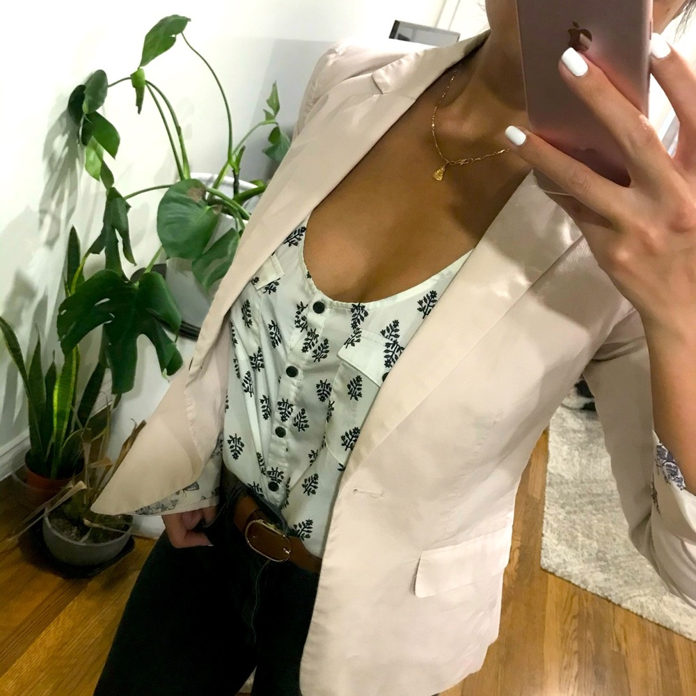 Blush H&M blazer